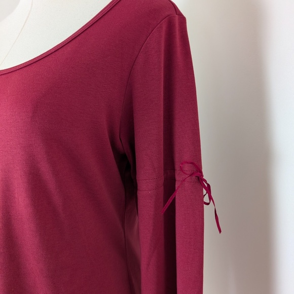 Mexx Long Sleeve Top Bell Sleeve Scoop Neck - Picture 5 of 10